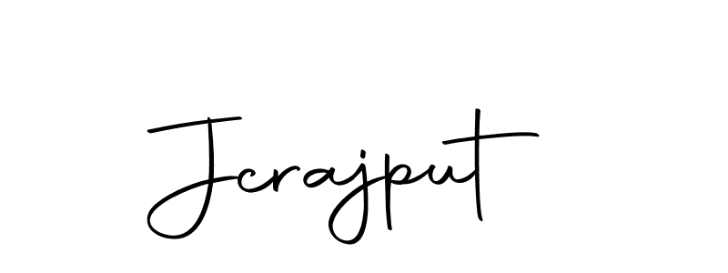Design your own signature with our free online signature maker. With this signature software, you can create a handwritten (Autography-DOLnW) signature for name Jcrajput. Jcrajput signature style 10 images and pictures png