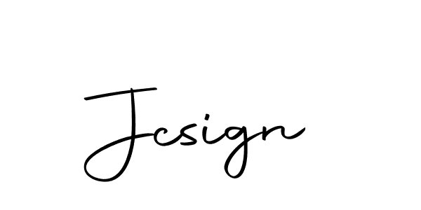 You should practise on your own different ways (Autography-DOLnW) to write your name (Jcsign) in signature. don't let someone else do it for you. Jcsign signature style 10 images and pictures png