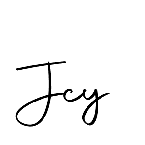 You should practise on your own different ways (Autography-DOLnW) to write your name (Jcy) in signature. don't let someone else do it for you. Jcy signature style 10 images and pictures png