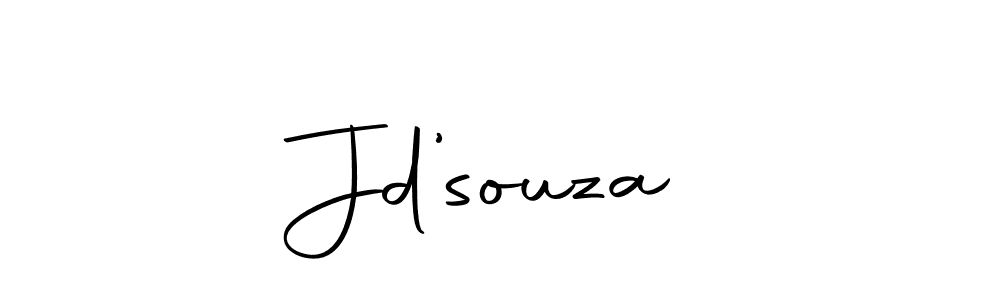 Make a beautiful signature design for name Jd’souza. Use this online signature maker to create a handwritten signature for free. Jd’souza signature style 10 images and pictures png