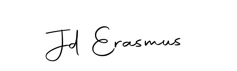 Jd Erasmus stylish signature style. Best Handwritten Sign (Autography-DOLnW) for my name. Handwritten Signature Collection Ideas for my name Jd Erasmus. Jd Erasmus signature style 10 images and pictures png