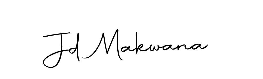 Make a beautiful signature design for name Jd Makwana. With this signature (Autography-DOLnW) style, you can create a handwritten signature for free. Jd Makwana signature style 10 images and pictures png