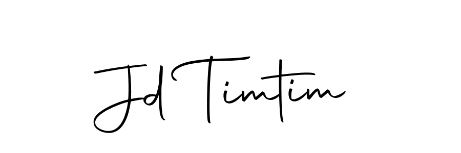 Use a signature maker to create a handwritten signature online. With this signature software, you can design (Autography-DOLnW) your own signature for name Jd Timtim. Jd Timtim signature style 10 images and pictures png