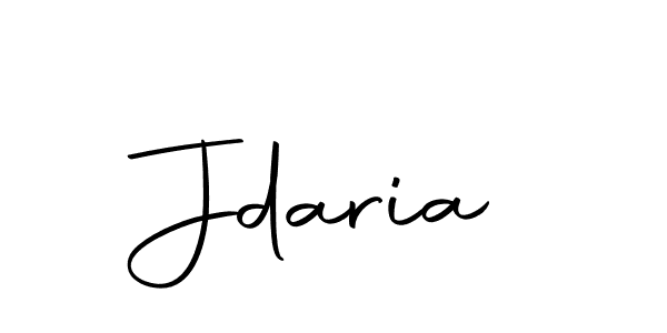 The best way (Autography-DOLnW) to make a short signature is to pick only two or three words in your name. The name Jdaria include a total of six letters. For converting this name. Jdaria signature style 10 images and pictures png