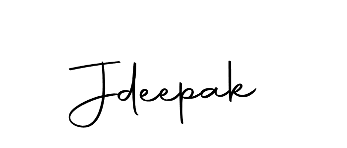 How to make Jdeepak signature? Autography-DOLnW is a professional autograph style. Create handwritten signature for Jdeepak name. Jdeepak signature style 10 images and pictures png