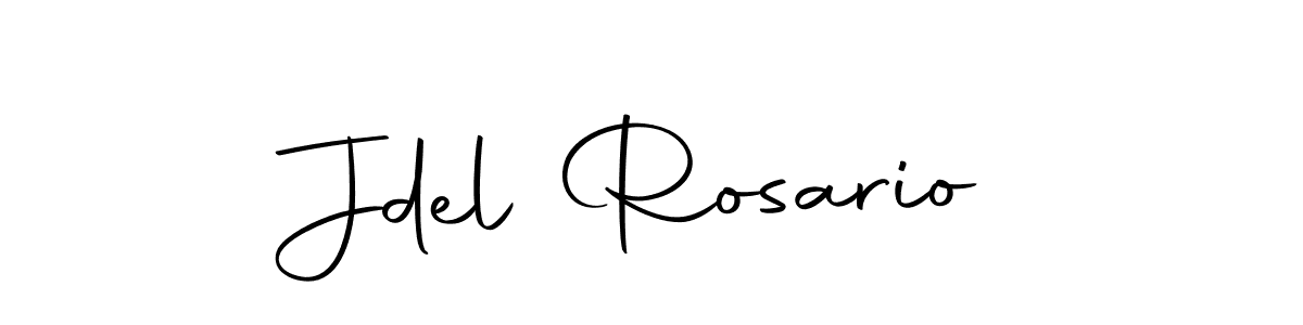 How to make Jdel Rosario name signature. Use Autography-DOLnW style for creating short signs online. This is the latest handwritten sign. Jdel Rosario signature style 10 images and pictures png