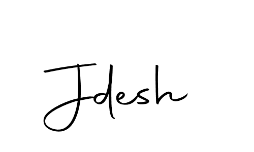 Similarly Autography-DOLnW is the best handwritten signature design. Signature creator online .You can use it as an online autograph creator for name Jdesh. Jdesh signature style 10 images and pictures png