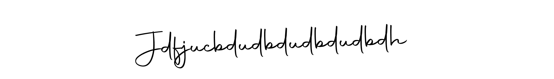 Create a beautiful signature design for name Jdfjucbdudbdudbdudbdh. With this signature (Autography-DOLnW) fonts, you can make a handwritten signature for free. Jdfjucbdudbdudbdudbdh signature style 10 images and pictures png