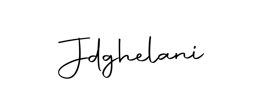 Similarly Autography-DOLnW is the best handwritten signature design. Signature creator online .You can use it as an online autograph creator for name Jdghelani. Jdghelani signature style 10 images and pictures png