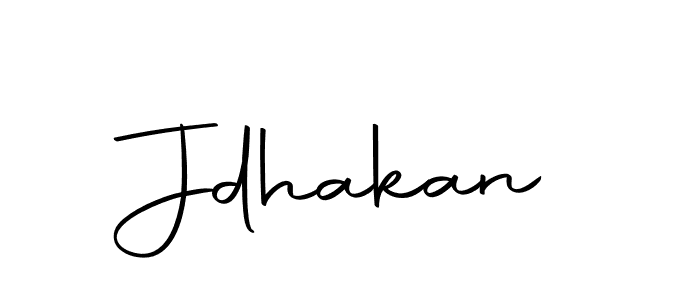 Make a beautiful signature design for name Jdhakan. Use this online signature maker to create a handwritten signature for free. Jdhakan signature style 10 images and pictures png