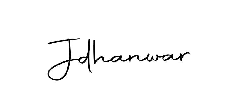 How to make Jdhanwar signature? Autography-DOLnW is a professional autograph style. Create handwritten signature for Jdhanwar name. Jdhanwar signature style 10 images and pictures png