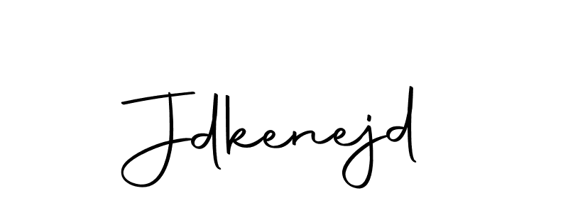 How to make Jdkenejd name signature. Use Autography-DOLnW style for creating short signs online. This is the latest handwritten sign. Jdkenejd signature style 10 images and pictures png