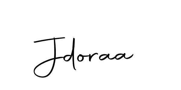 Design your own signature with our free online signature maker. With this signature software, you can create a handwritten (Autography-DOLnW) signature for name Jdoraa. Jdoraa signature style 10 images and pictures png