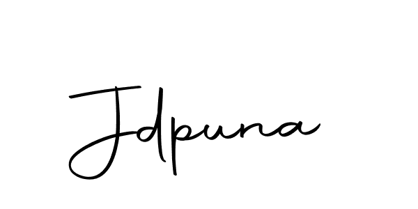 Autography-DOLnW is a professional signature style that is perfect for those who want to add a touch of class to their signature. It is also a great choice for those who want to make their signature more unique. Get Jdpuna name to fancy signature for free. Jdpuna signature style 10 images and pictures png