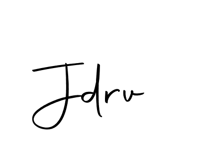 Make a beautiful signature design for name Jdrv. With this signature (Autography-DOLnW) style, you can create a handwritten signature for free. Jdrv signature style 10 images and pictures png