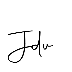 The best way (Autography-DOLnW) to make a short signature is to pick only two or three words in your name. The name Jdv include a total of six letters. For converting this name. Jdv signature style 10 images and pictures png