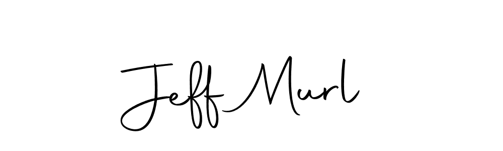 Make a beautiful signature design for name Jeﬀ Murl. With this signature (Autography-DOLnW) style, you can create a handwritten signature for free. Jeﬀ Murl signature style 10 images and pictures png