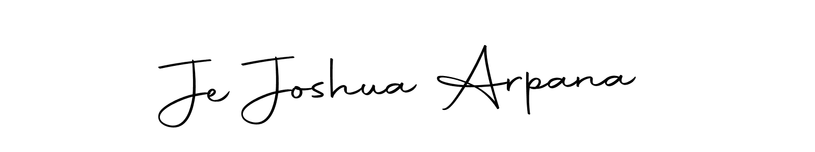 if you are searching for the best signature style for your name Je Joshua Arpana. so please give up your signature search. here we have designed multiple signature styles  using Autography-DOLnW. Je Joshua Arpana signature style 10 images and pictures png