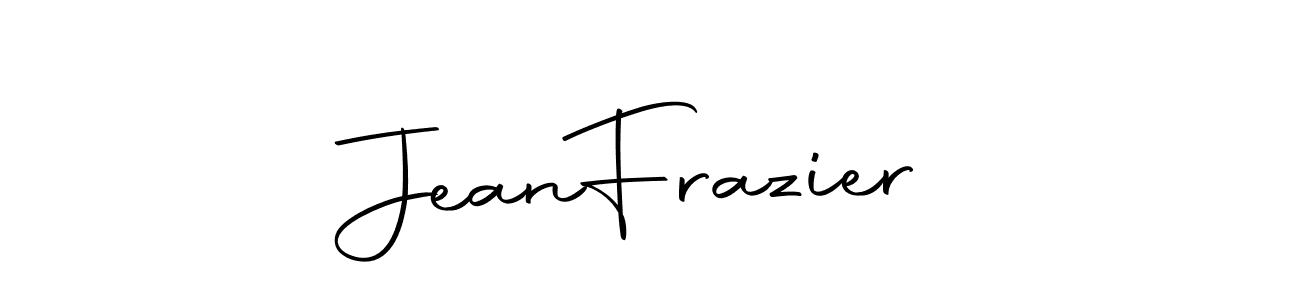 if you are searching for the best signature style for your name Jean  Frazier. so please give up your signature search. here we have designed multiple signature styles  using Autography-DOLnW. Jean  Frazier signature style 10 images and pictures png