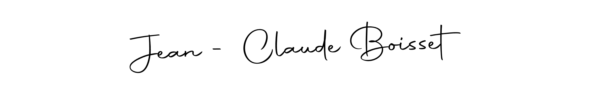 This is the best signature style for the Jean - Claude Boisset name. Also you like these signature font (Autography-DOLnW). Mix name signature. Jean - Claude Boisset signature style 10 images and pictures png