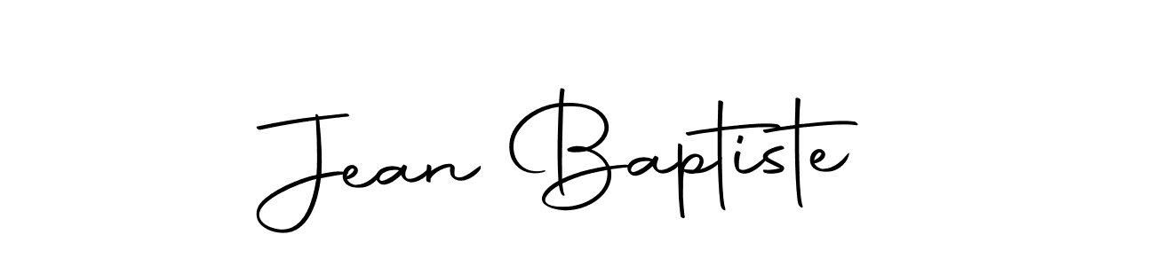 How to make Jean Baptiste name signature. Use Autography-DOLnW style for creating short signs online. This is the latest handwritten sign. Jean Baptiste signature style 10 images and pictures png