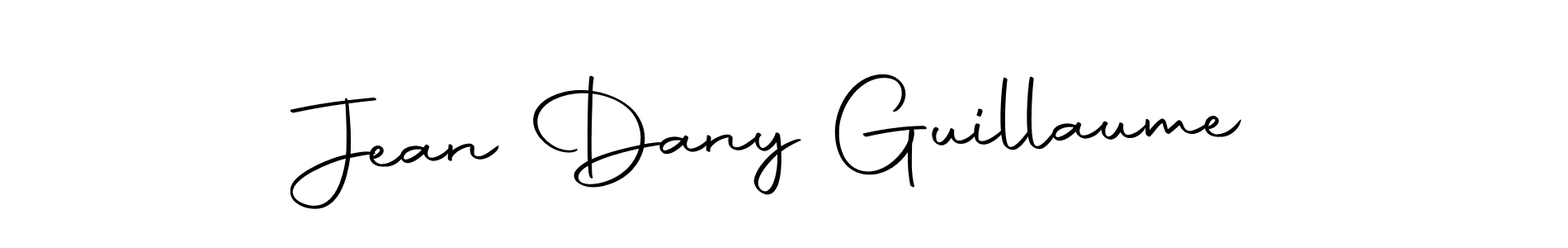 Use a signature maker to create a handwritten signature online. With this signature software, you can design (Autography-DOLnW) your own signature for name Jean Dany Guillaume. Jean Dany Guillaume signature style 10 images and pictures png