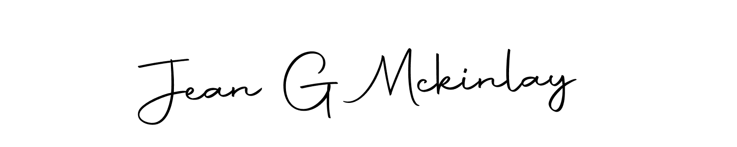 Make a beautiful signature design for name Jean G Mckinlay. Use this online signature maker to create a handwritten signature for free. Jean G Mckinlay signature style 10 images and pictures png