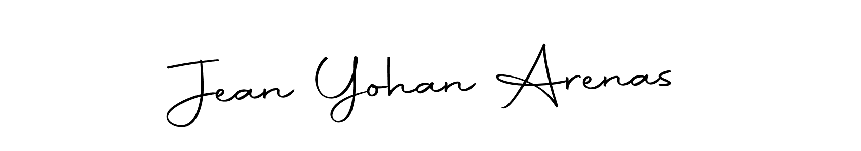 It looks lik you need a new signature style for name Jean Yohan Arenas. Design unique handwritten (Autography-DOLnW) signature with our free signature maker in just a few clicks. Jean Yohan Arenas signature style 10 images and pictures png