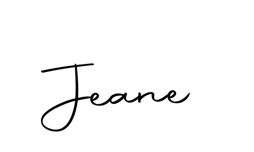 Jeane stylish signature style. Best Handwritten Sign (Autography-DOLnW) for my name. Handwritten Signature Collection Ideas for my name Jeane. Jeane signature style 10 images and pictures png