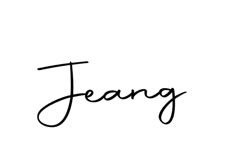 You can use this online signature creator to create a handwritten signature for the name Jeang. This is the best online autograph maker. Jeang signature style 10 images and pictures png