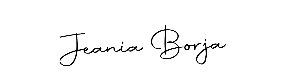 Make a beautiful signature design for name Jeania Borja. Use this online signature maker to create a handwritten signature for free. Jeania Borja signature style 10 images and pictures png