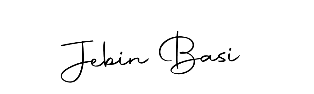 Use a signature maker to create a handwritten signature online. With this signature software, you can design (Autography-DOLnW) your own signature for name Jebin Basi. Jebin Basi signature style 10 images and pictures png