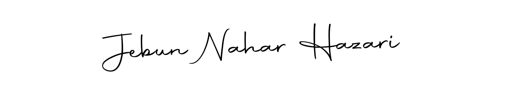 This is the best signature style for the Jebun Nahar Hazari name. Also you like these signature font (Autography-DOLnW). Mix name signature. Jebun Nahar Hazari signature style 10 images and pictures png