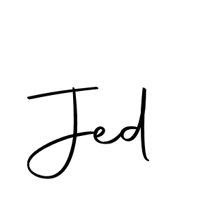 Also we have Jed name is the best signature style. Create professional handwritten signature collection using Autography-DOLnW autograph style. Jed signature style 10 images and pictures png