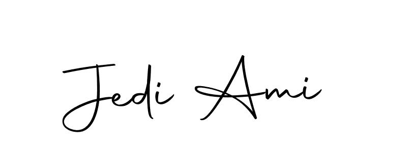 Make a beautiful signature design for name Jedi Ami. Use this online signature maker to create a handwritten signature for free. Jedi Ami signature style 10 images and pictures png
