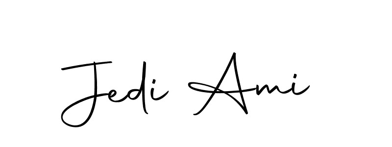 Also we have Jedi Ami name is the best signature style. Create professional handwritten signature collection using Autography-DOLnW autograph style. Jedi Ami signature style 10 images and pictures png