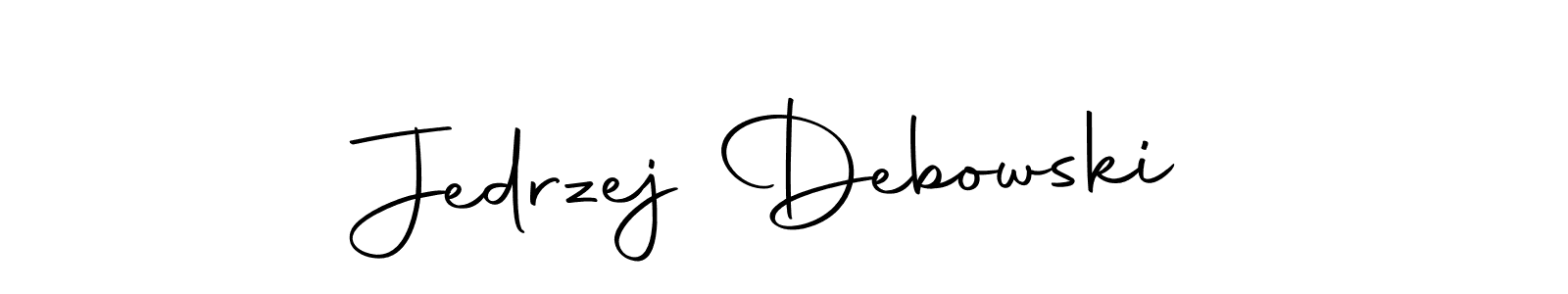 How to make Jedrzej Debowski signature? Autography-DOLnW is a professional autograph style. Create handwritten signature for Jedrzej Debowski name. Jedrzej Debowski signature style 10 images and pictures png