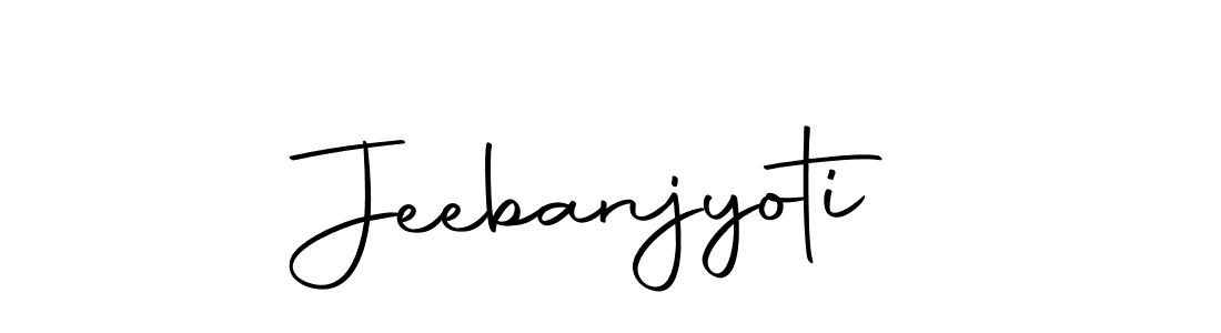 How to make Jeebanjyoti name signature. Use Autography-DOLnW style for creating short signs online. This is the latest handwritten sign. Jeebanjyoti signature style 10 images and pictures png