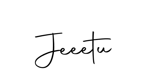 Also we have Jeeetu name is the best signature style. Create professional handwritten signature collection using Autography-DOLnW autograph style. Jeeetu signature style 10 images and pictures png