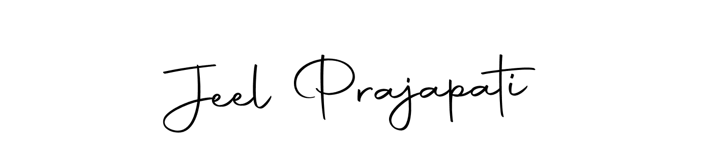 Make a short Jeel Prajapati signature style. Manage your documents anywhere anytime using Autography-DOLnW. Create and add eSignatures, submit forms, share and send files easily. Jeel Prajapati signature style 10 images and pictures png