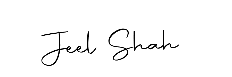 Create a beautiful signature design for name Jeel Shah. With this signature (Autography-DOLnW) fonts, you can make a handwritten signature for free. Jeel Shah signature style 10 images and pictures png