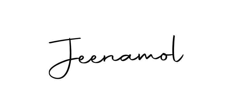 How to make Jeenamol name signature. Use Autography-DOLnW style for creating short signs online. This is the latest handwritten sign. Jeenamol signature style 10 images and pictures png