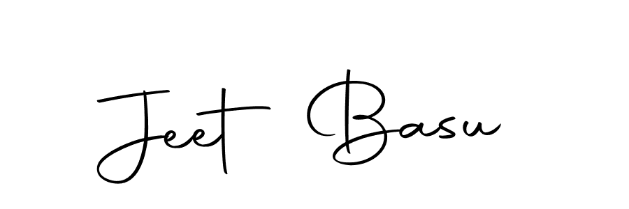 Make a short Jeet Basu signature style. Manage your documents anywhere anytime using Autography-DOLnW. Create and add eSignatures, submit forms, share and send files easily. Jeet Basu signature style 10 images and pictures png