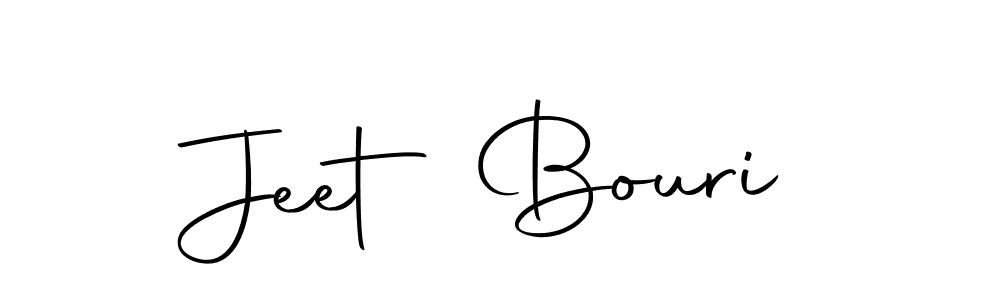 Use a signature maker to create a handwritten signature online. With this signature software, you can design (Autography-DOLnW) your own signature for name Jeet Bouri. Jeet Bouri signature style 10 images and pictures png
