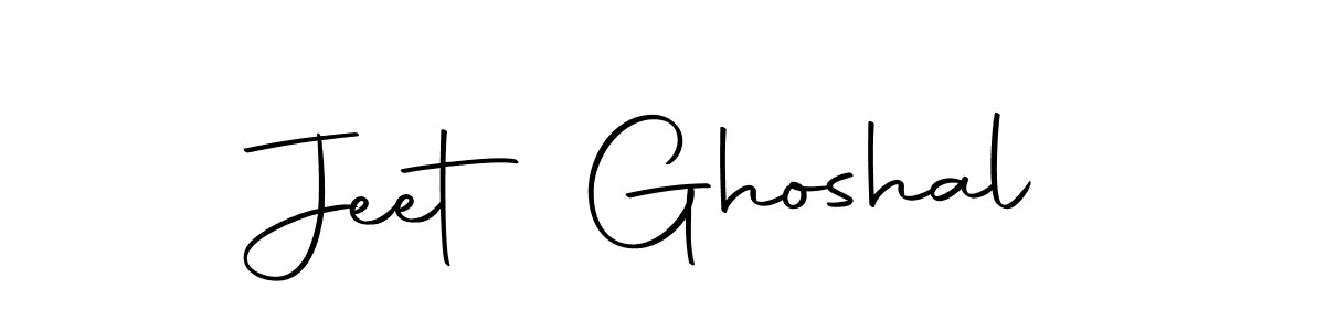 Also we have Jeet Ghoshal name is the best signature style. Create professional handwritten signature collection using Autography-DOLnW autograph style. Jeet Ghoshal signature style 10 images and pictures png