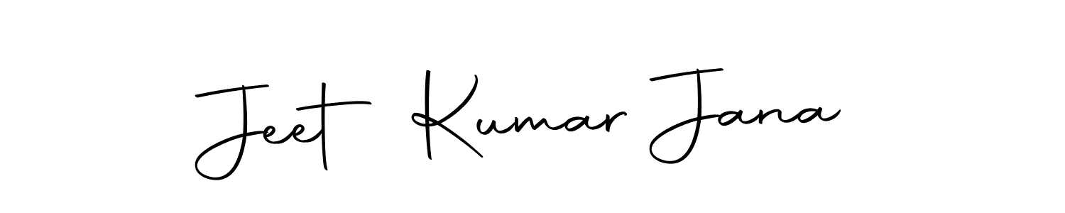 Design your own signature with our free online signature maker. With this signature software, you can create a handwritten (Autography-DOLnW) signature for name Jeet Kumar Jana. Jeet Kumar Jana signature style 10 images and pictures png