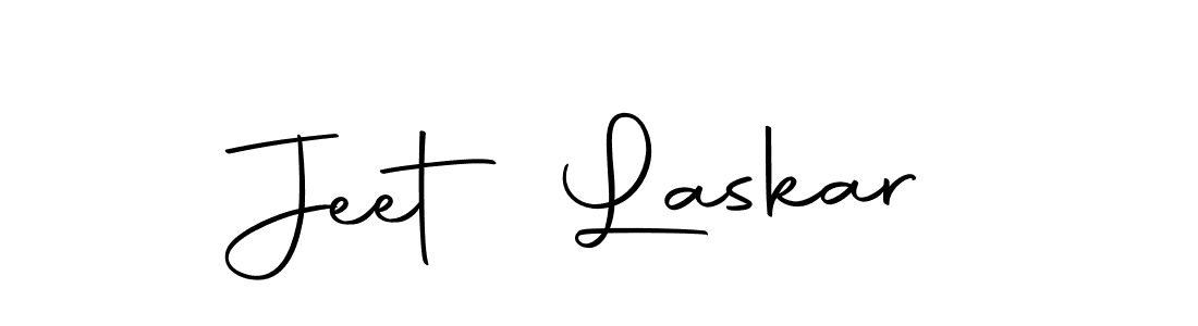 Use a signature maker to create a handwritten signature online. With this signature software, you can design (Autography-DOLnW) your own signature for name Jeet Laskar. Jeet Laskar signature style 10 images and pictures png