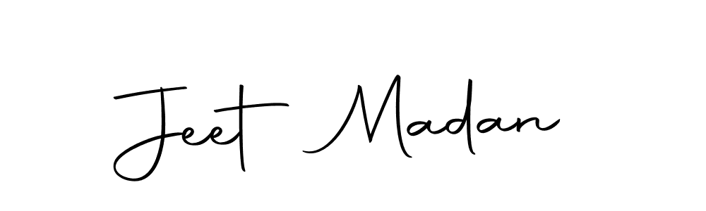 Create a beautiful signature design for name Jeet Madan. With this signature (Autography-DOLnW) fonts, you can make a handwritten signature for free. Jeet Madan signature style 10 images and pictures png