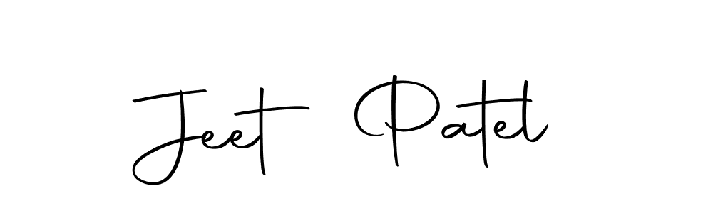 Use a signature maker to create a handwritten signature online. With this signature software, you can design (Autography-DOLnW) your own signature for name Jeet Patel. Jeet Patel signature style 10 images and pictures png