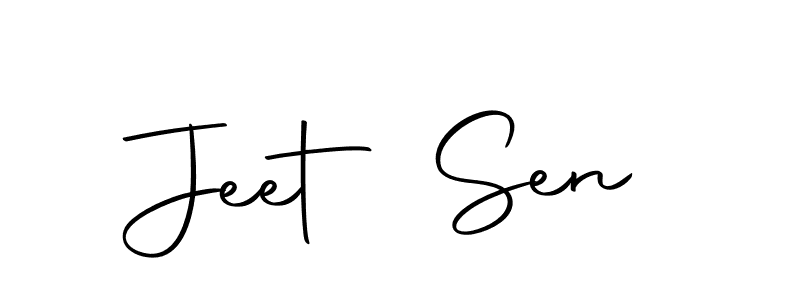 You can use this online signature creator to create a handwritten signature for the name Jeet Sen. This is the best online autograph maker. Jeet Sen signature style 10 images and pictures png